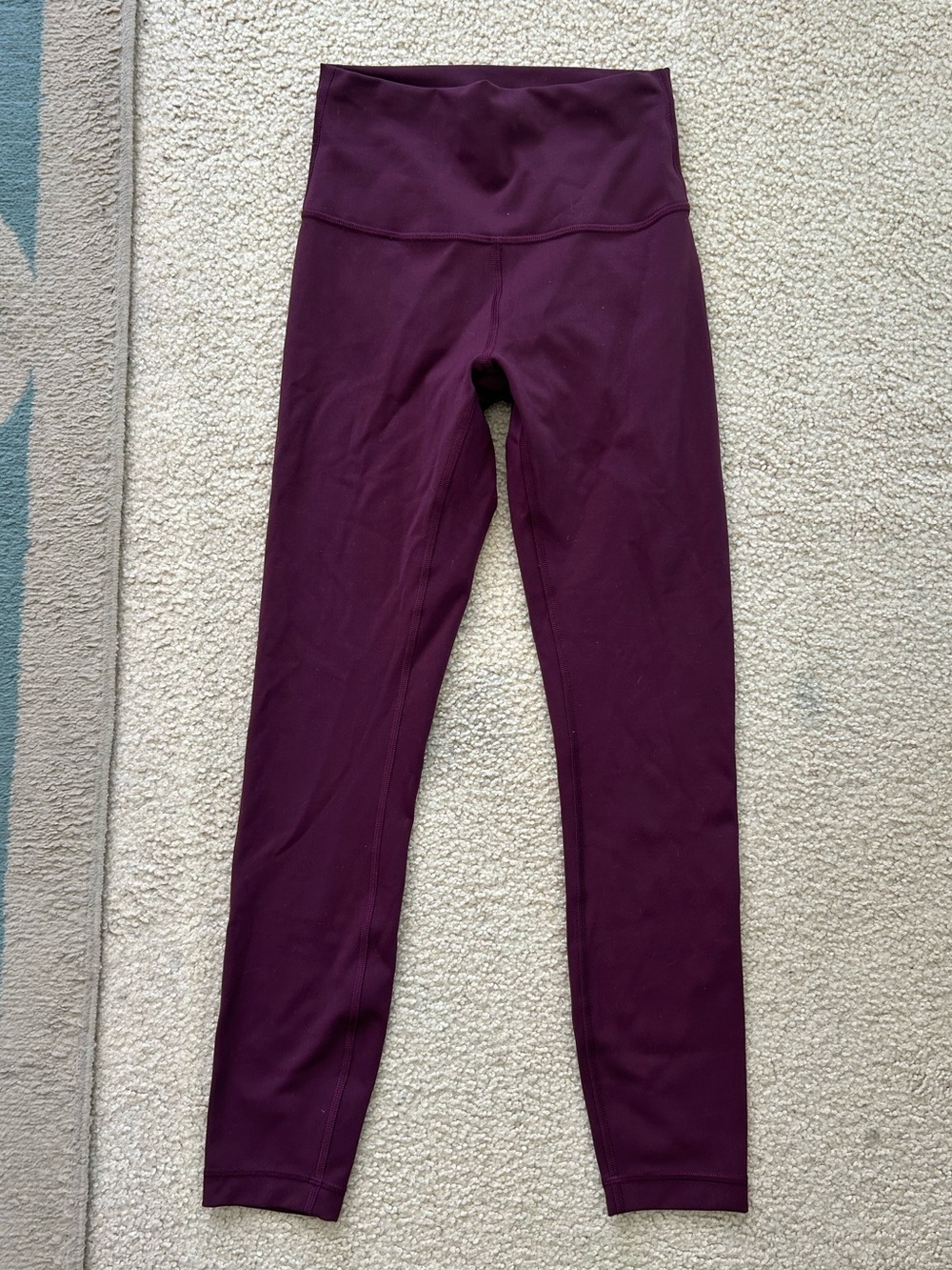 Lululemon 25” Leggings in Maroon